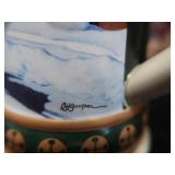 COLLECTIBLE BUDWEISER HOLIDAY STEINS.