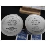 COLLECTIBLE BUDWEISER HOLIDAY STEINS.