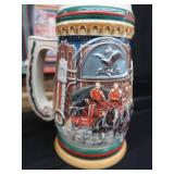 COLLECTIBLE BUDWEISER HOLIDAY STEINS