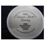 COLLECTIBLE BUDWEISER HOLIDAY STEINS