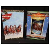 COLLECTIBLE BUDWEISER HOLIDAY STEINS.