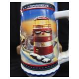 COLLECTIBLE BUDWEISER HOLIDAY STEINS.