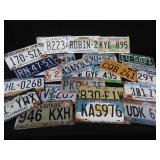 23 LICENSE PLATES