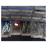 50 DRAWER METAL / PLASTIC ORGANIZER  (FILLED)