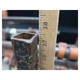 ROLLING RACK WITH 18 ASSORTED SIZED WOOD CLAMPS