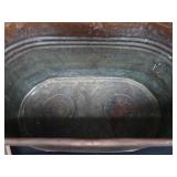 ANTIQUE COPPER BOILER WITH LID