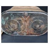 ANTIQUE COPPER BOILER WITH LID