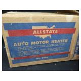 ANTIQUE ALLSTATE AUTO MOTOR HEATER