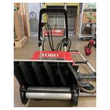 Toro S-120 Electric Snow Blower, Foldable Dolly, and 24V Toro String Trimmer Set