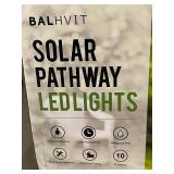 Balhvit Solar Pathway LED Lights 8-Pack