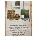 Gardenline Walk-In Greenhouse with Shelves and Ground Stakes