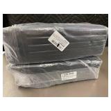 Lot of 50 Deep Plastic Tree Pots 9.8 Inch Tall with Drainage Holes