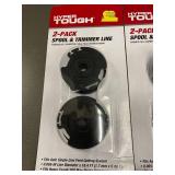 Lot of 6 Hyper Tough 2-Pack Spool & Trimmer Line Packs for 20V Max String Trimmers