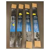Set of 4 Hart 18 in Mower Blades for 40V 18 in Mowers