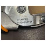 Set of 2 Fiskars Titanium Pruning Shears