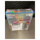 White Glo Accelerator Blue Light Teeth Whitening Kit Sealed