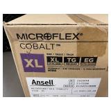 Case of Microflex Cobalt N19 Powder-Free Nitrile Examination Gloves XL