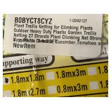 Lot of 7 Plant Trellis Netting for Climbing Vegetables