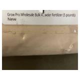 Lot of 3 Azomite Natural Mineral Fertilizer 5lb Bags