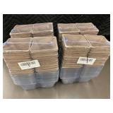 Bulk Lot of KOAMLY Square Peat Nursery Pots with Plant Tags