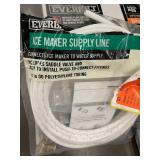 Lot of Home Improvement Items - LED Ceiling Lights, Float Switch, Bulbs, Ice Maker Supply Line