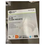 Lot of Home Improvement Items - LED Ceiling Lights, Float Switch, Bulbs, Ice Maker Supply Line