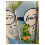 Febreze Air Freshener Assorted Scents 4 Pack Sealed