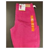 Seven7 Slim Straight Jean High Rise Pink Size 12