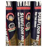 Set of 4 Tytan Professional Subfloor Pro High Yield Adhesive Tubes