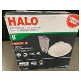 HALO 8 Inch Direct Mount LCR Selectable LED Commercial Ceiling Light Retrofit