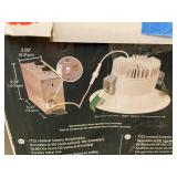 HALO 8 Inch Direct Mount LCR Selectable LED Commercial Ceiling Light Retrofit