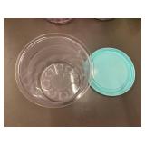 Set of 4 Plastic Containers with Colorful Silicone Lids for NInja Creamy