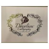 Davelion Calligraphy Set with Glass Dip Pen, Nibs, and Ink Colors