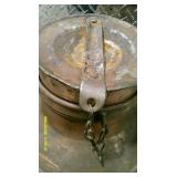Antique Copper Mastellone HNOS Dairy Canister