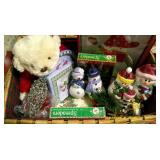 Wicker Basket Christmas Decor