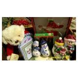 Wicker Basket Christmas Decor