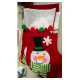 Snowman Decor Tote