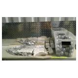 Silver Toned Ornament Tote