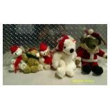 Christmas TY Beanie Babies Plushies