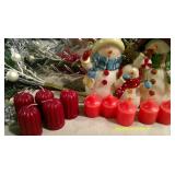 Table Cloth & Candle Decoration