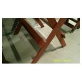 Wooden Camping Table & Seats