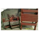 Wooden Camping Table & Seats