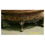 Victorian Styled Rose Themed Chairs & Ottoman