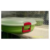 Wreath holder and wreaths