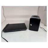 Mini Fridge; Hot or Cold/ DVD Player