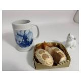 Lot of Figurines & Costume Jewelry