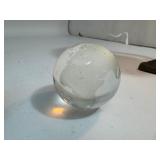 Hummingbird Painted Stained Glass Lamp & Unique Glass Items