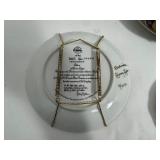 Plates/ Corinne Layton Signed