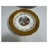 Plates/ Corinne Layton Signed