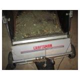 Craftsman 32in pull behind leaf/law...